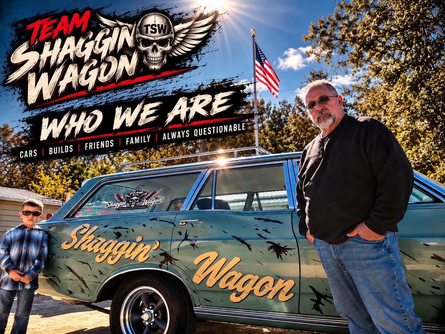 Team Shaggin Wagon | Family-Run Automotive Brand for Unusual Cars