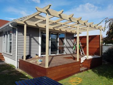 Custom Built Pergola
