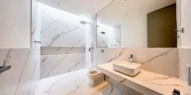 Banheiro de alto padrão 