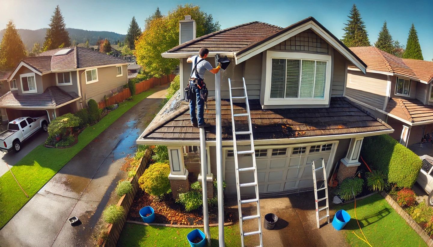 Curated visual reference: Gallery Detail: The Connection Between Gutter Cleaning And Insurance Claims