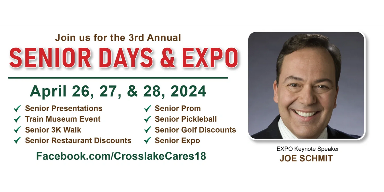 Senior days & Expo 2024 with Joe Schmidt, Expo Keynote Speaker.