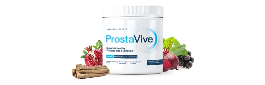ProstaVive: Potent,Fast-Acting Formula for Prostate Health & Strong Flow an active sex life

