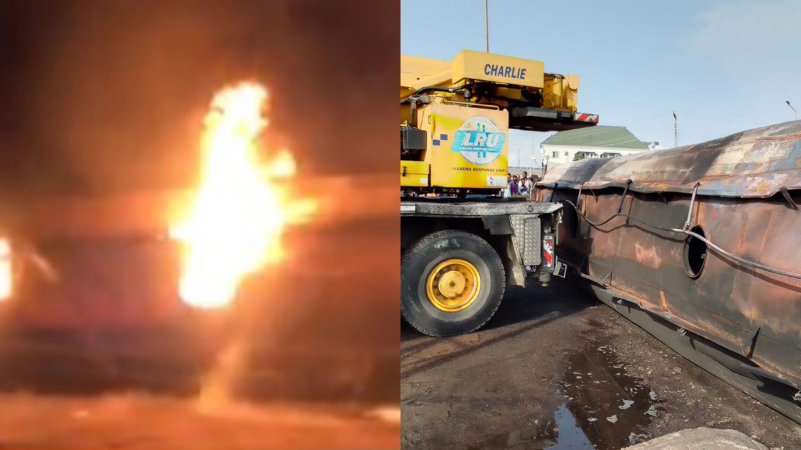 Two die as fuel-laden tanker explodes in Lagos: statement