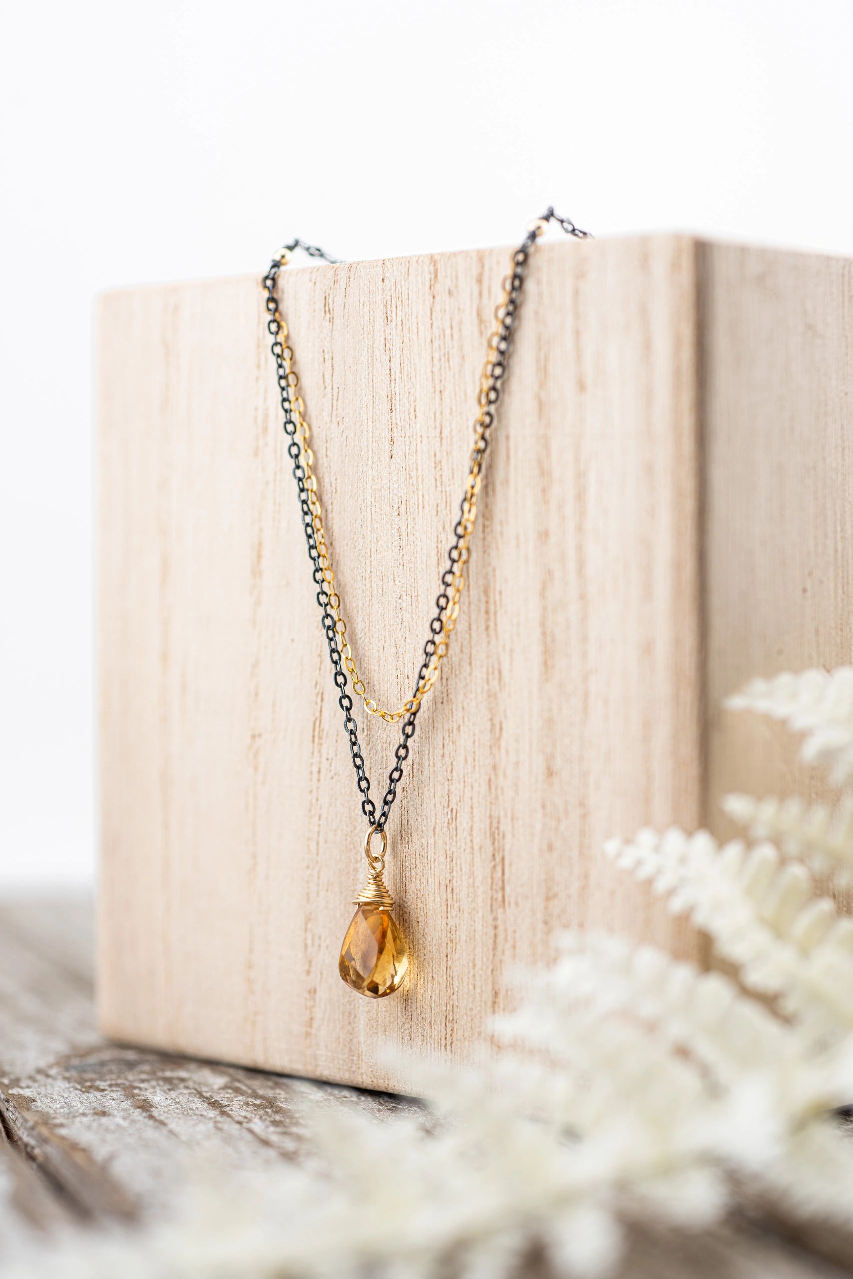 Gladys and Jane - Sterling Silver and Gold Fill Jewelry, Gemstone