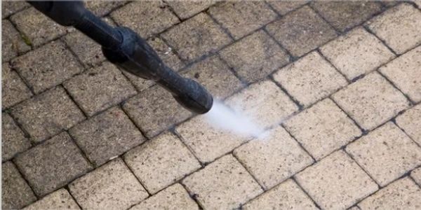 Path patio driveway cleaning and pressure washing Leeds Garden Services