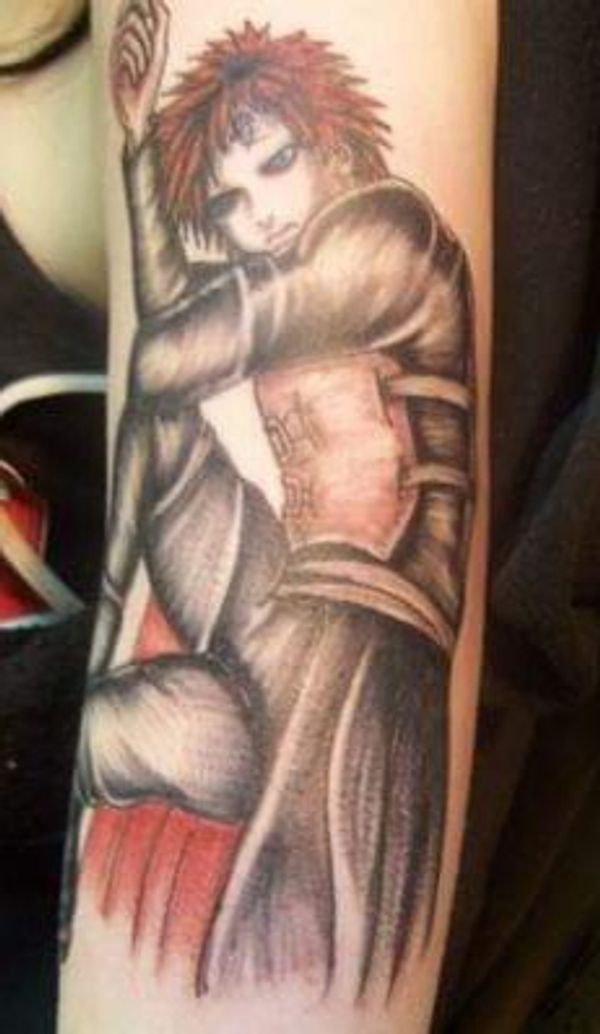 Tattoo uploaded by ClaryScarletTattoo • Gaara Tattoo • Tattoodo