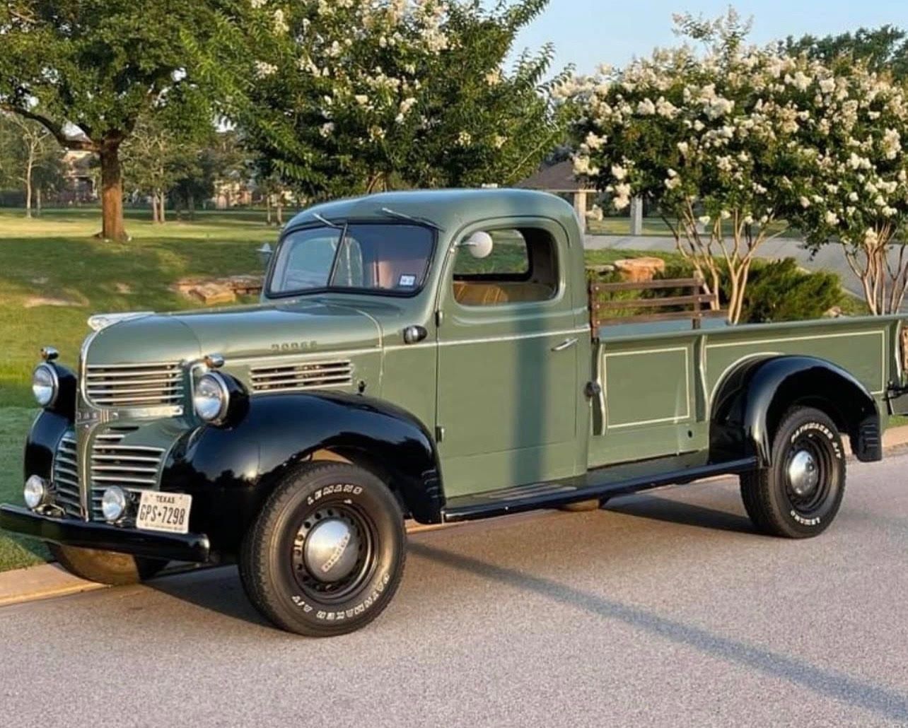America Reclaimed scours the country for Vintage Trucks like this 1947 Dodge. 