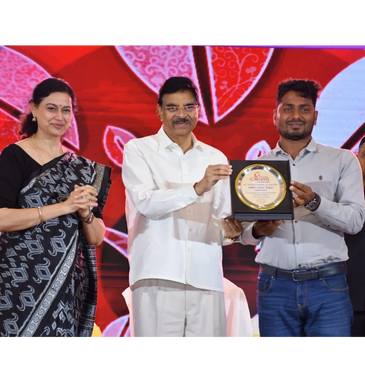 Soumya Ranjan Biswal, Founder-Member-cum-Managing Trustee of OPSA, received Finalist recognition at 