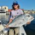 Offshore fishing in naples. a big african pompano