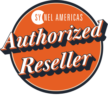 SYNNEL Americas Authorized Reseller badge.