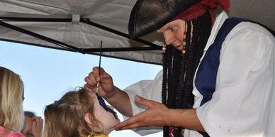 Face Painting Pirate - The Amazing Ziggy