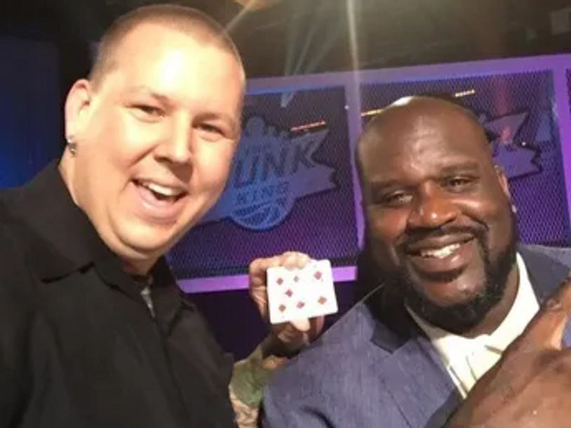 The Amazing Ziggy with Shaq "The Big Fella!"
