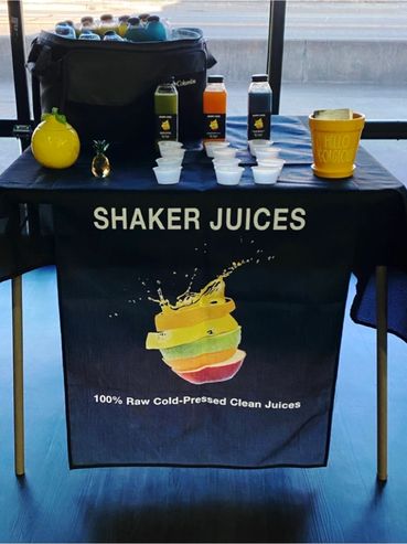 Shaker Juices Pop Up Events 