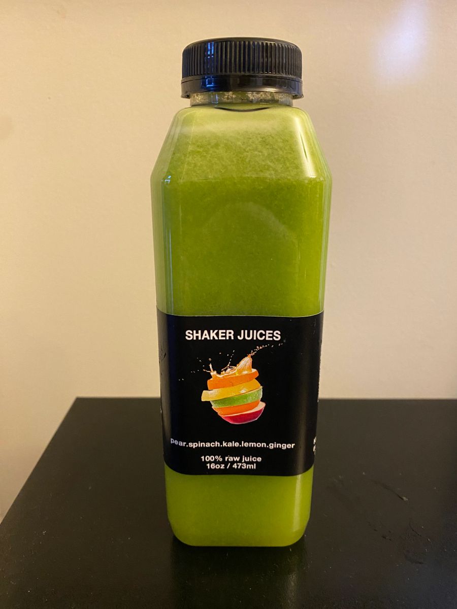pear spinach kale lemon ginger