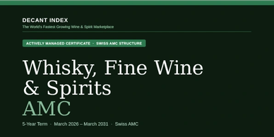 Advertisement for Decant Index wine and spirits AMC.
