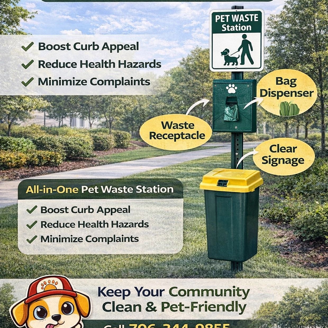Pet Waste Removal solutions for all North Georgia areas