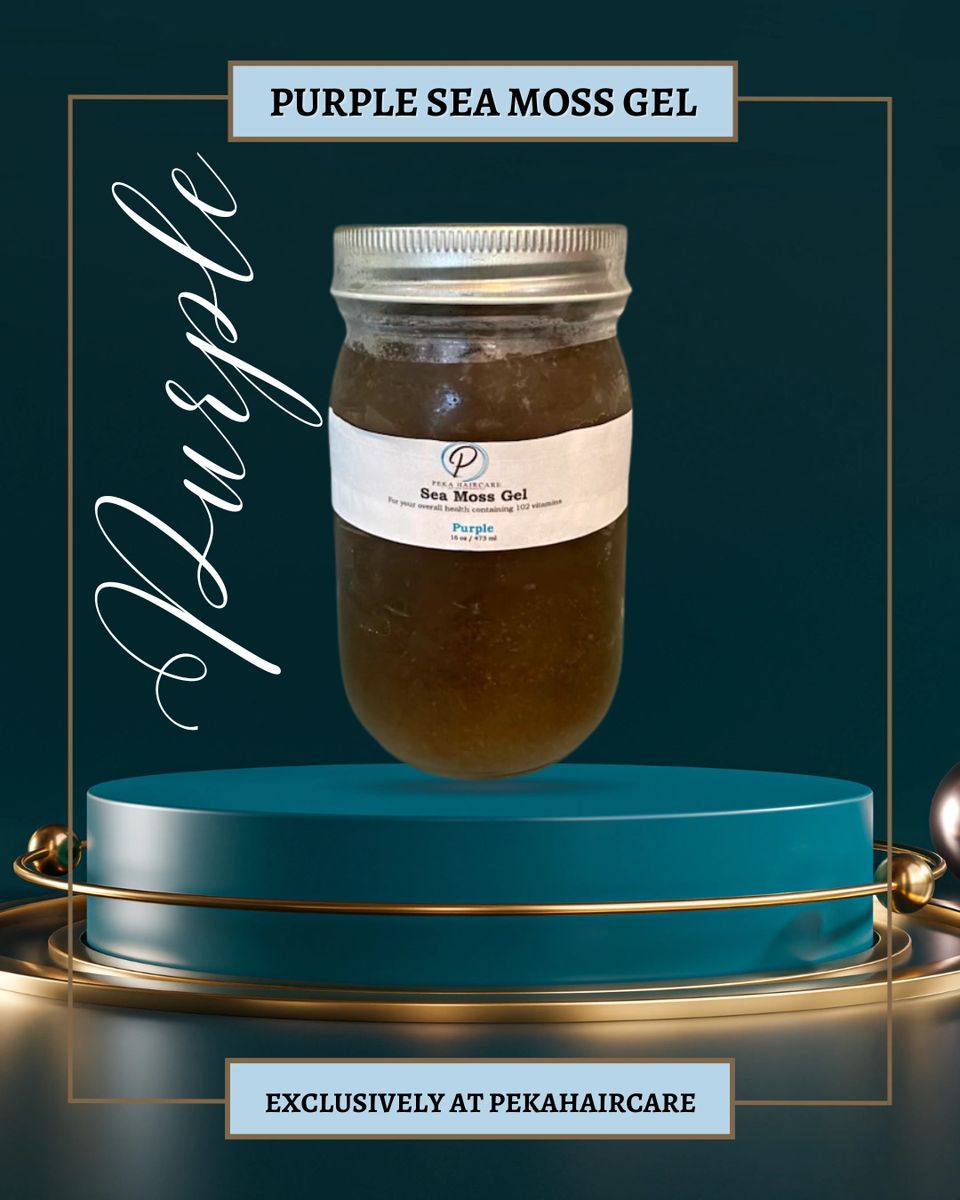 Purple Sea Moss Gel 16oz Jar