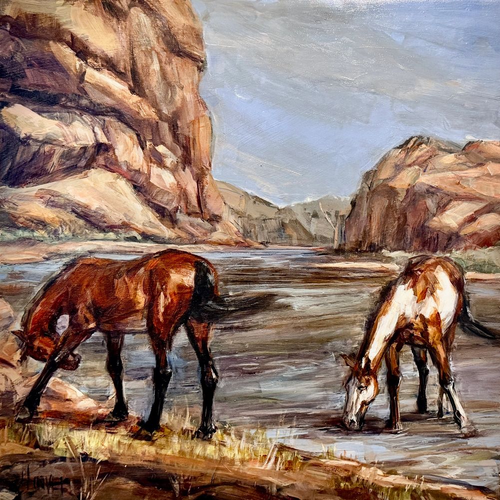 Hero artwork by Sandra Hoover – fine art illustration