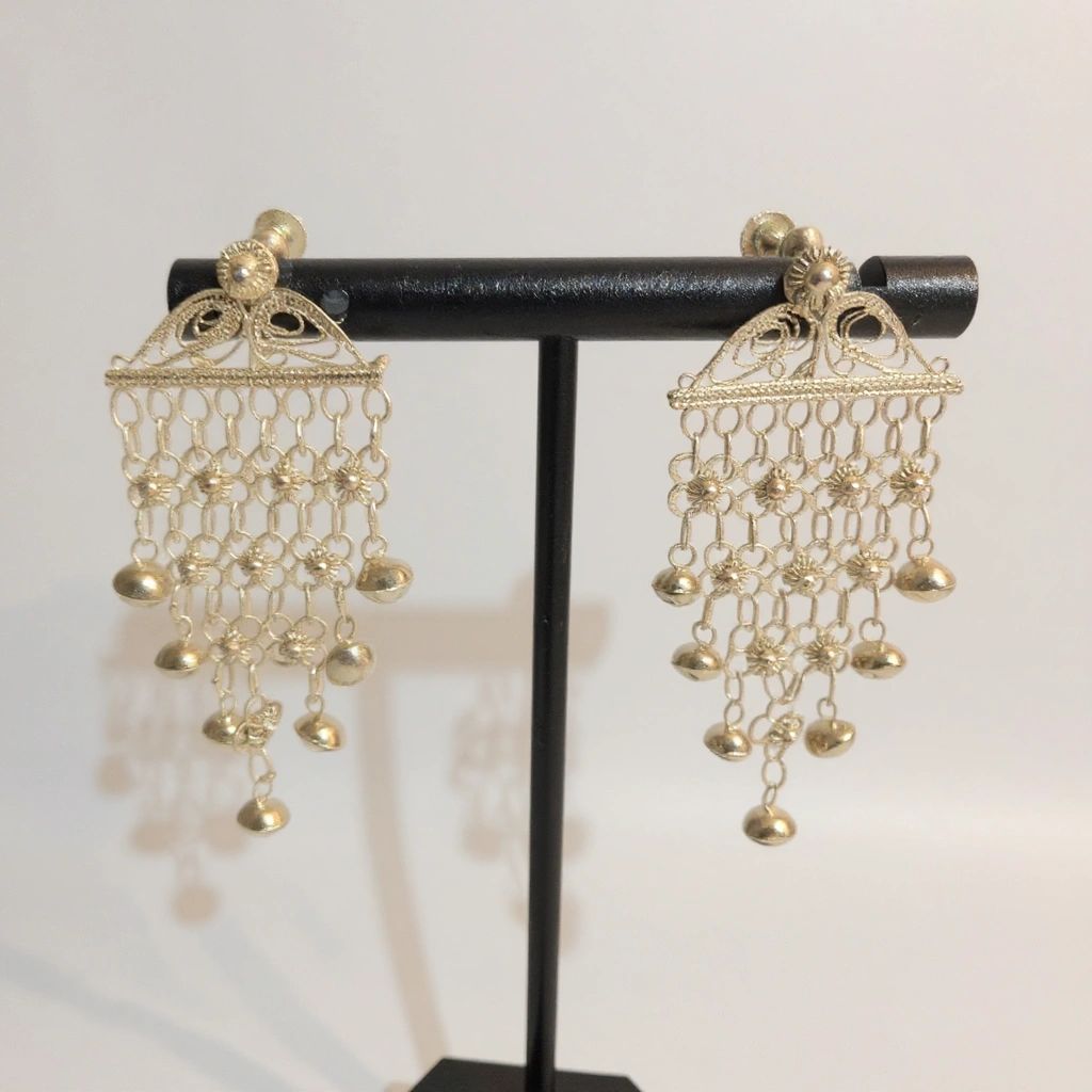 1940’s .925 Silver Chandelier Earrings