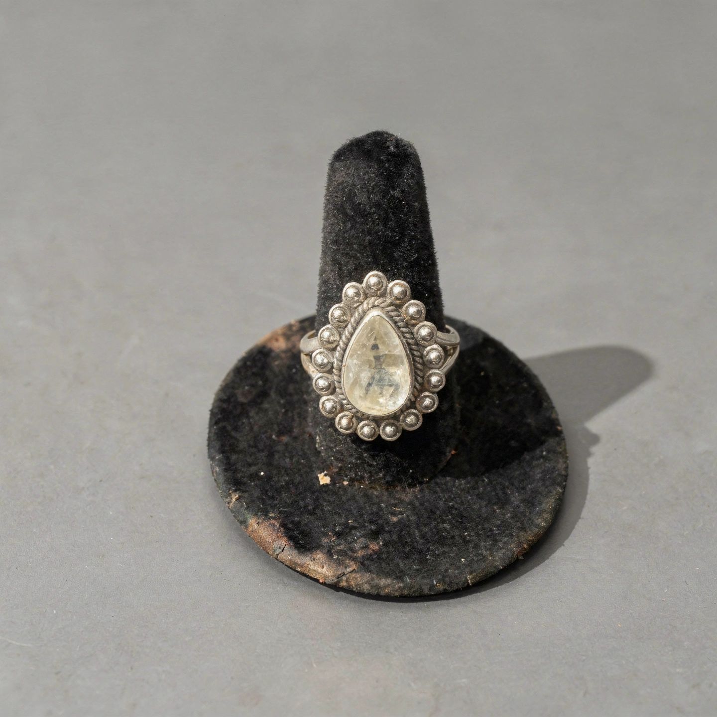 .925 Moon Stone Ring