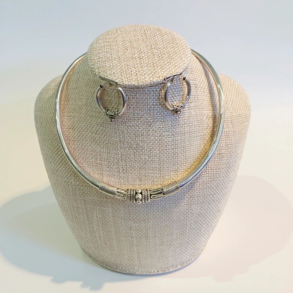 Bali Necklace and Earrings