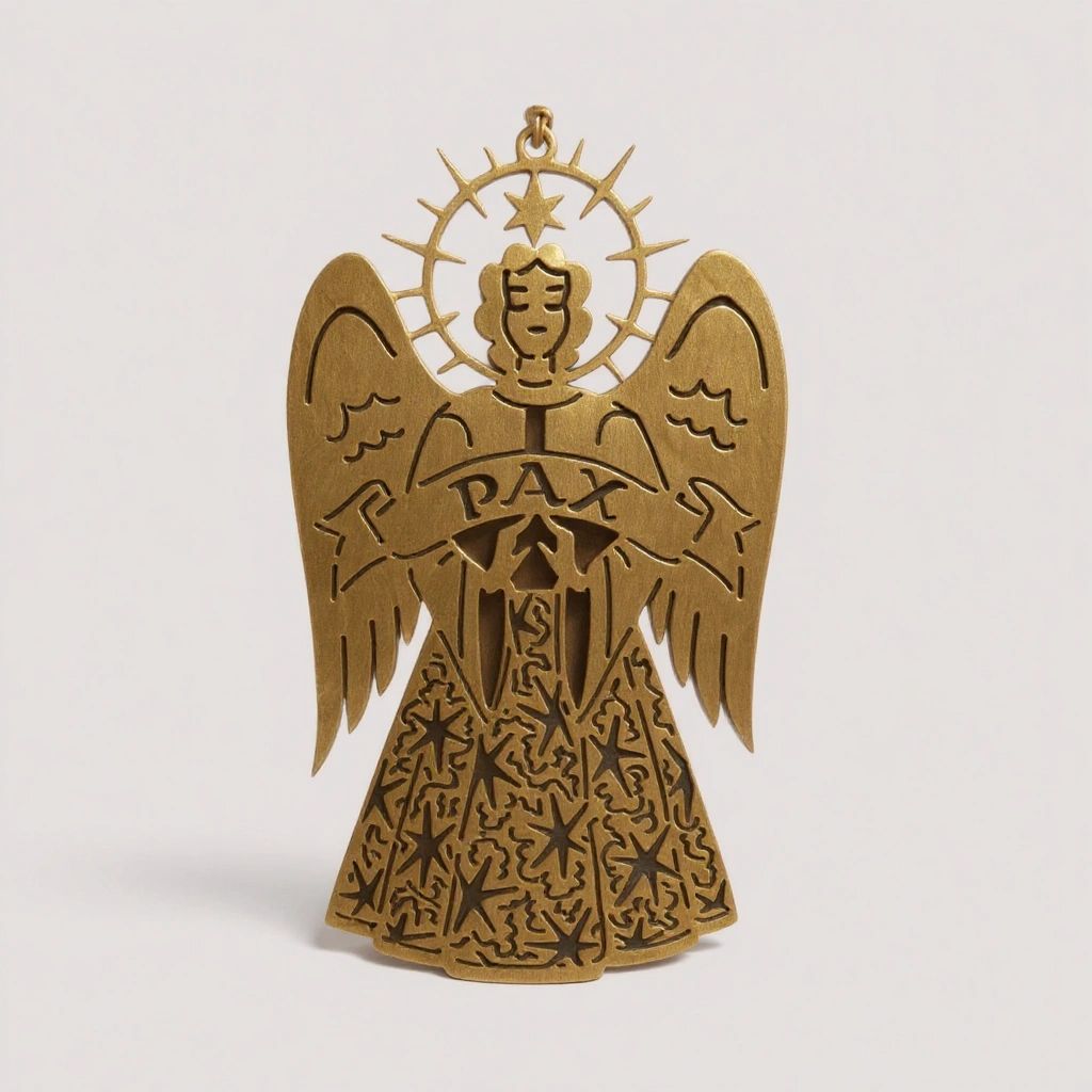 Brass Christmas Ornament