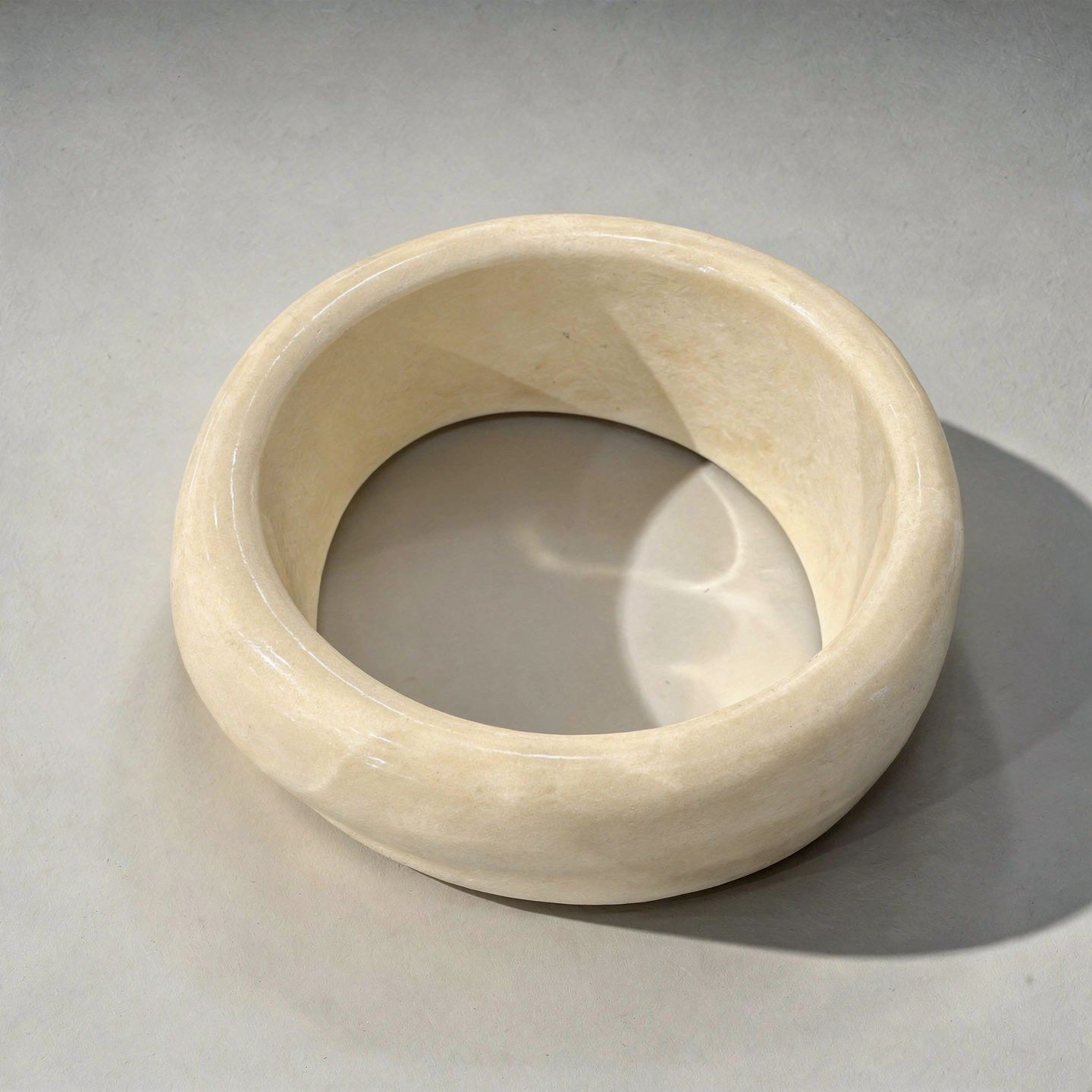 Creamy Bangle Bracelet