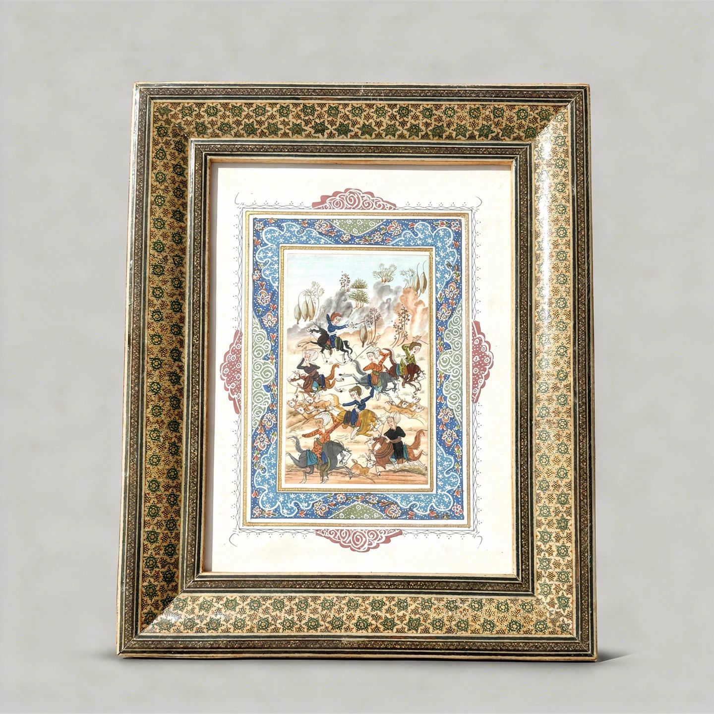 Framed Persian Painting