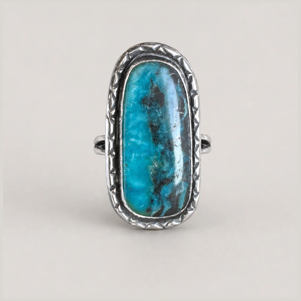 Lb Sterling Turquoise Ring