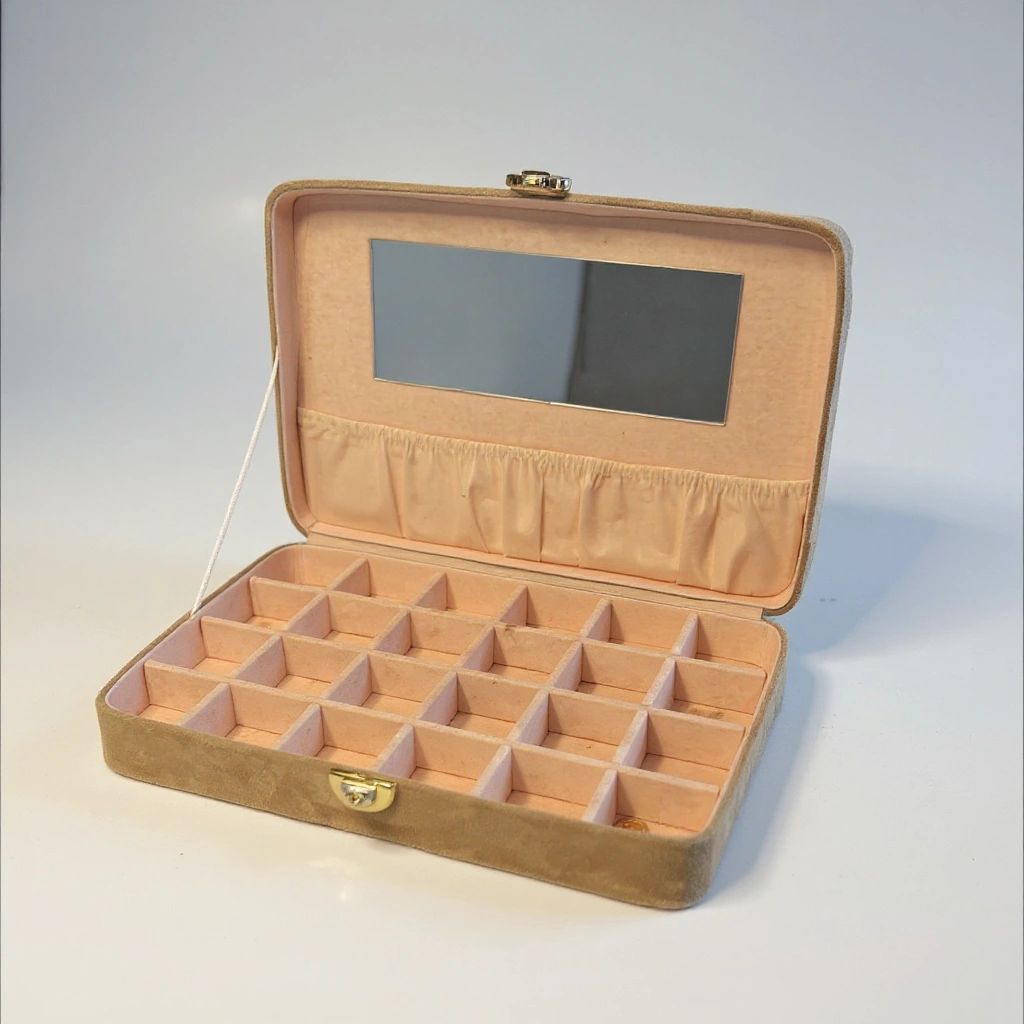 London Leather Jewelry Box