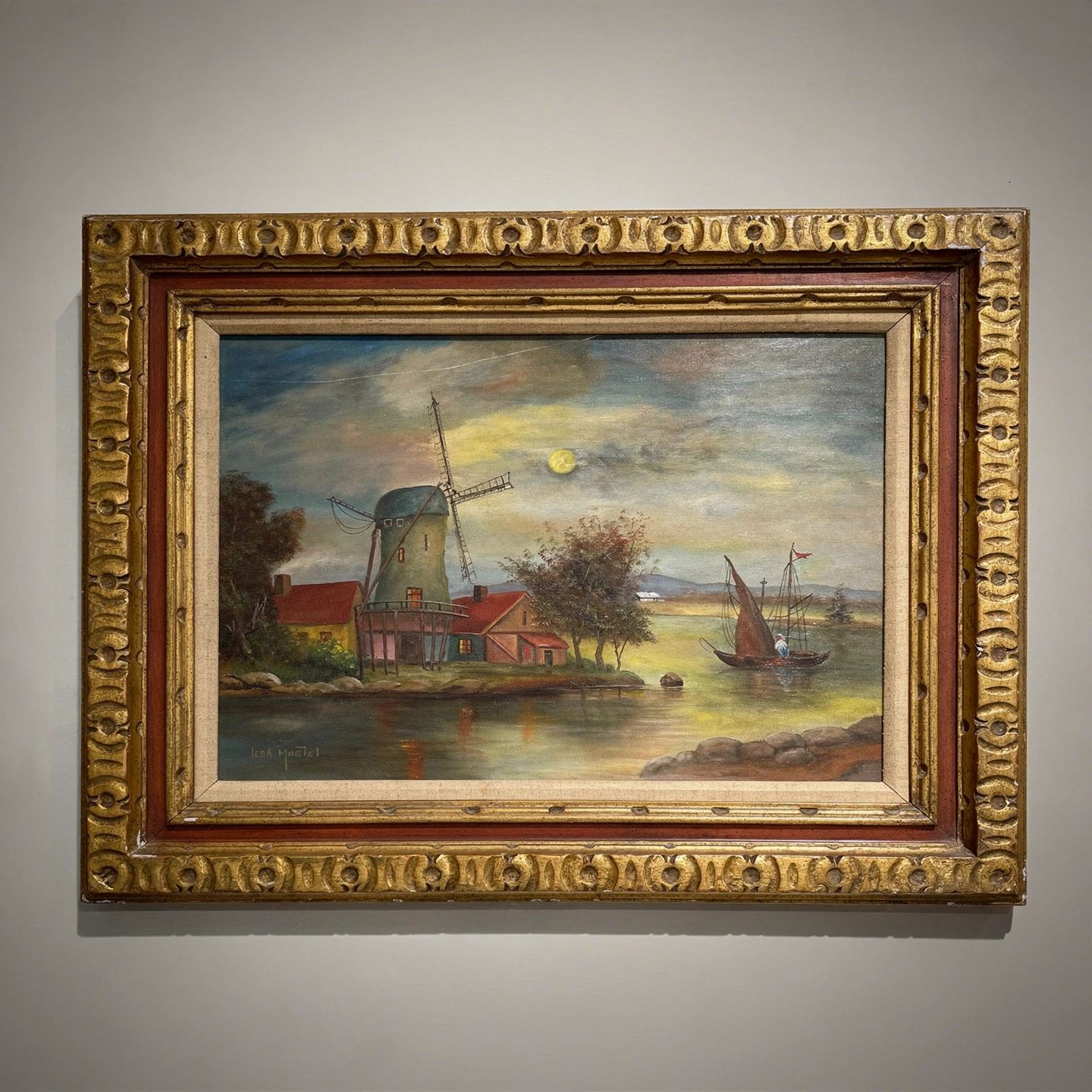 Lora Martel Wind Mill Painting