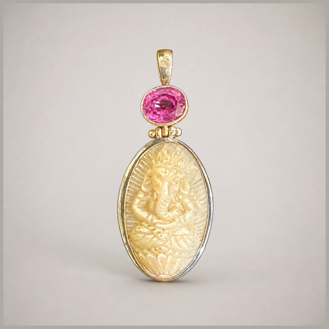 Lord Ganesha .925 Pendant