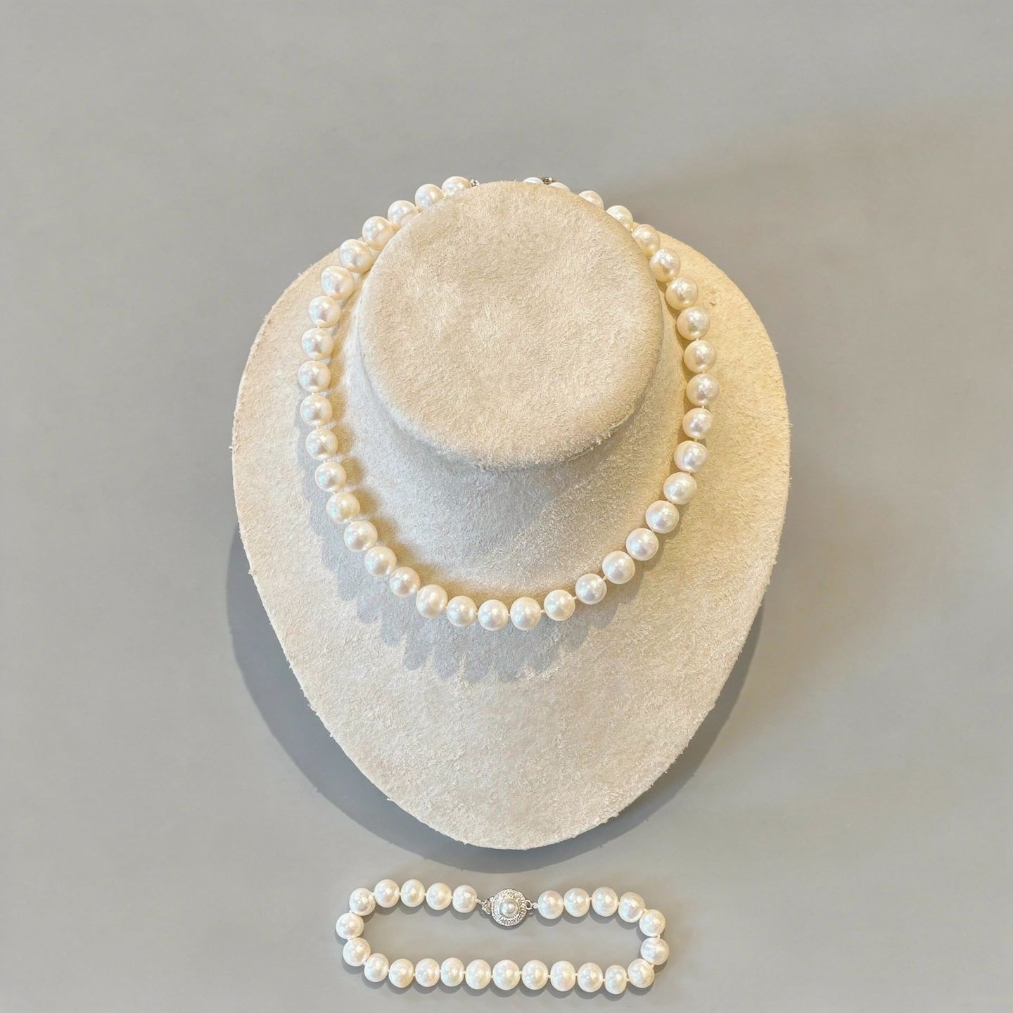 Large Cultured Pearl Necklace