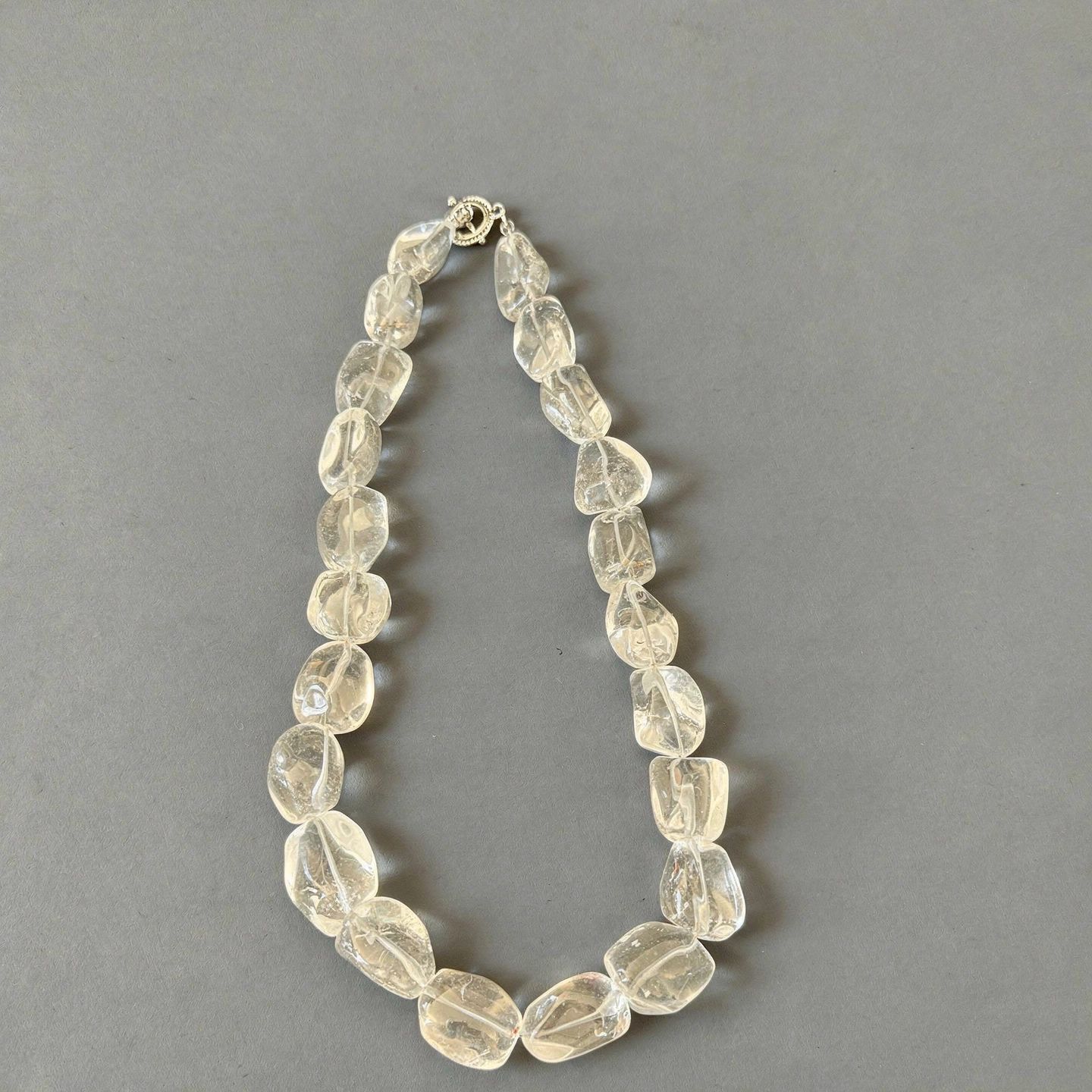 Large Crystal Quartz Necklace