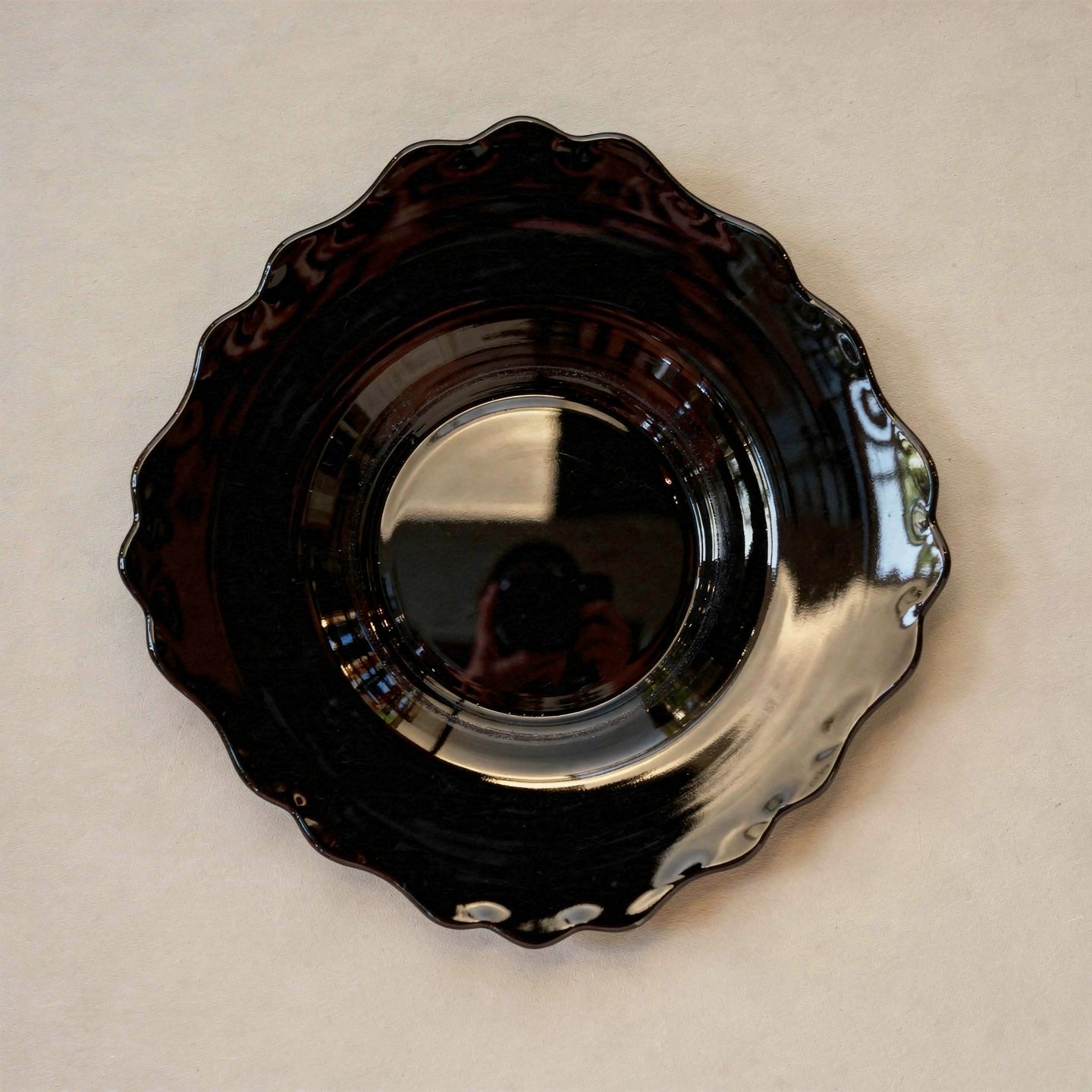 Mid-Century Pressed Glass Plates