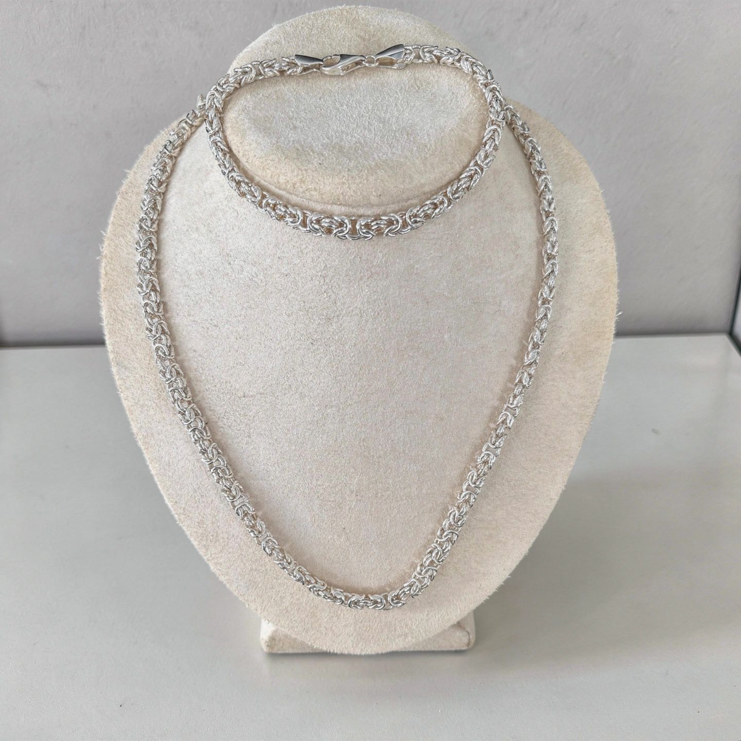 Milor Italy .925 Necklace and Bracelet