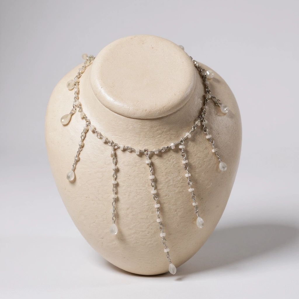 Moonstone Necklace.925
