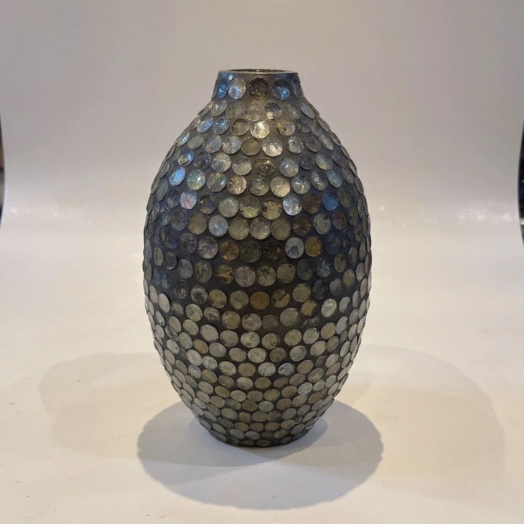 Mosaic Glass Vase 12 Inches Uttermost