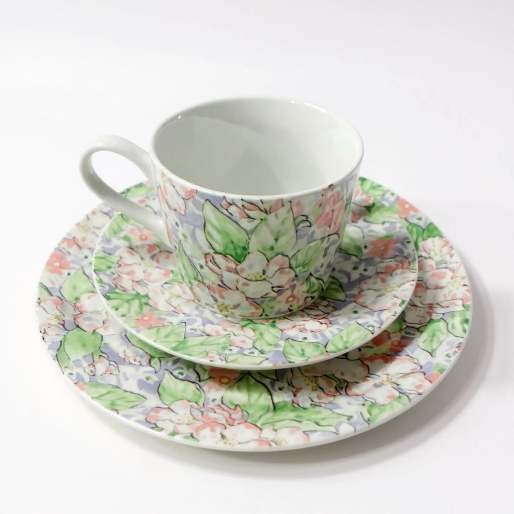 Neiman Marcus Apple Blossom China Set of 16