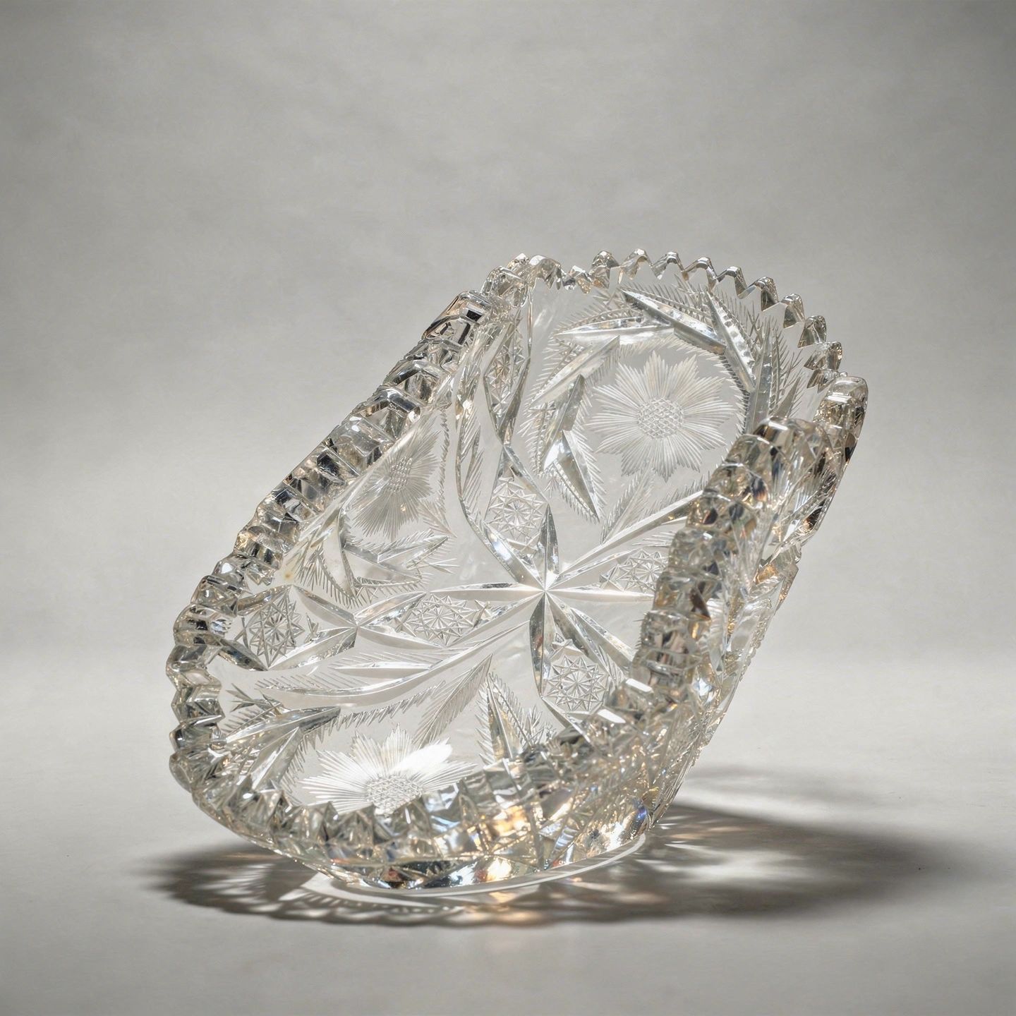 Pickle/Olive Dish Cut Glass