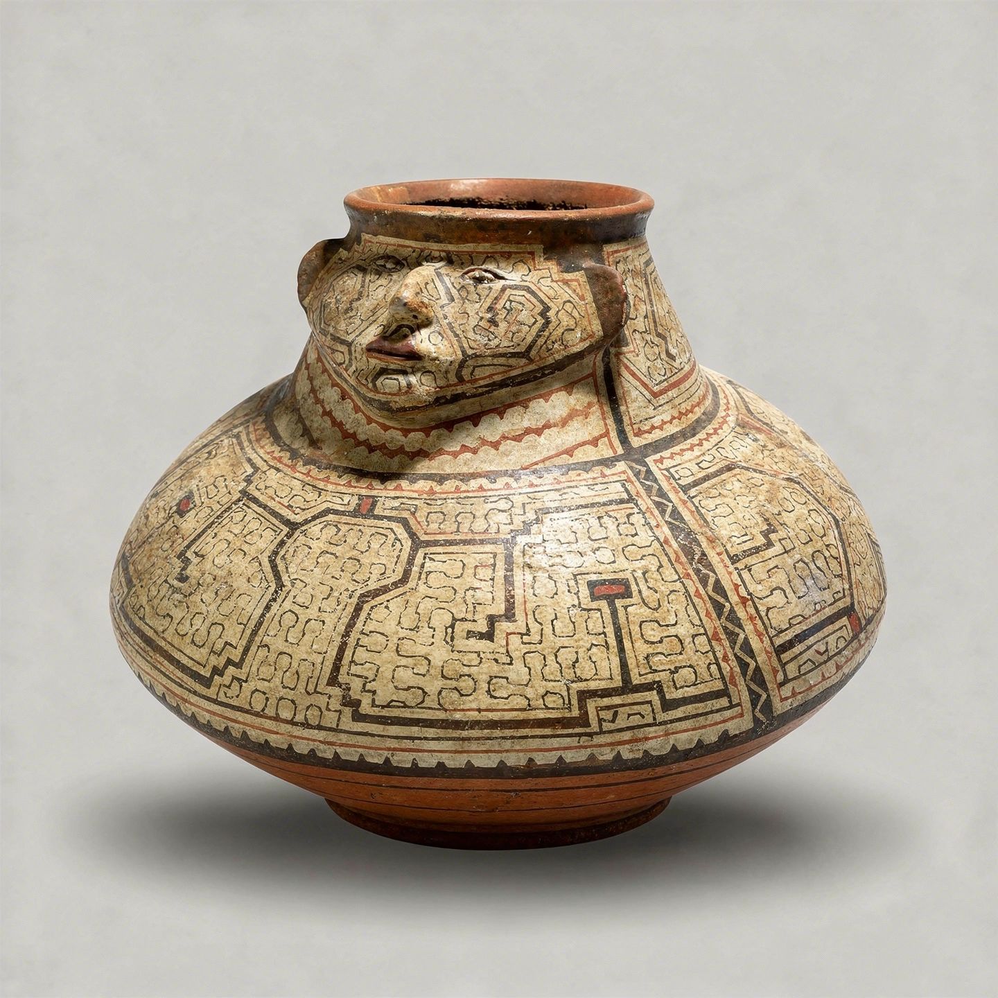 Pre-Columbian Anthropomorphic Jar (11th-15th C)