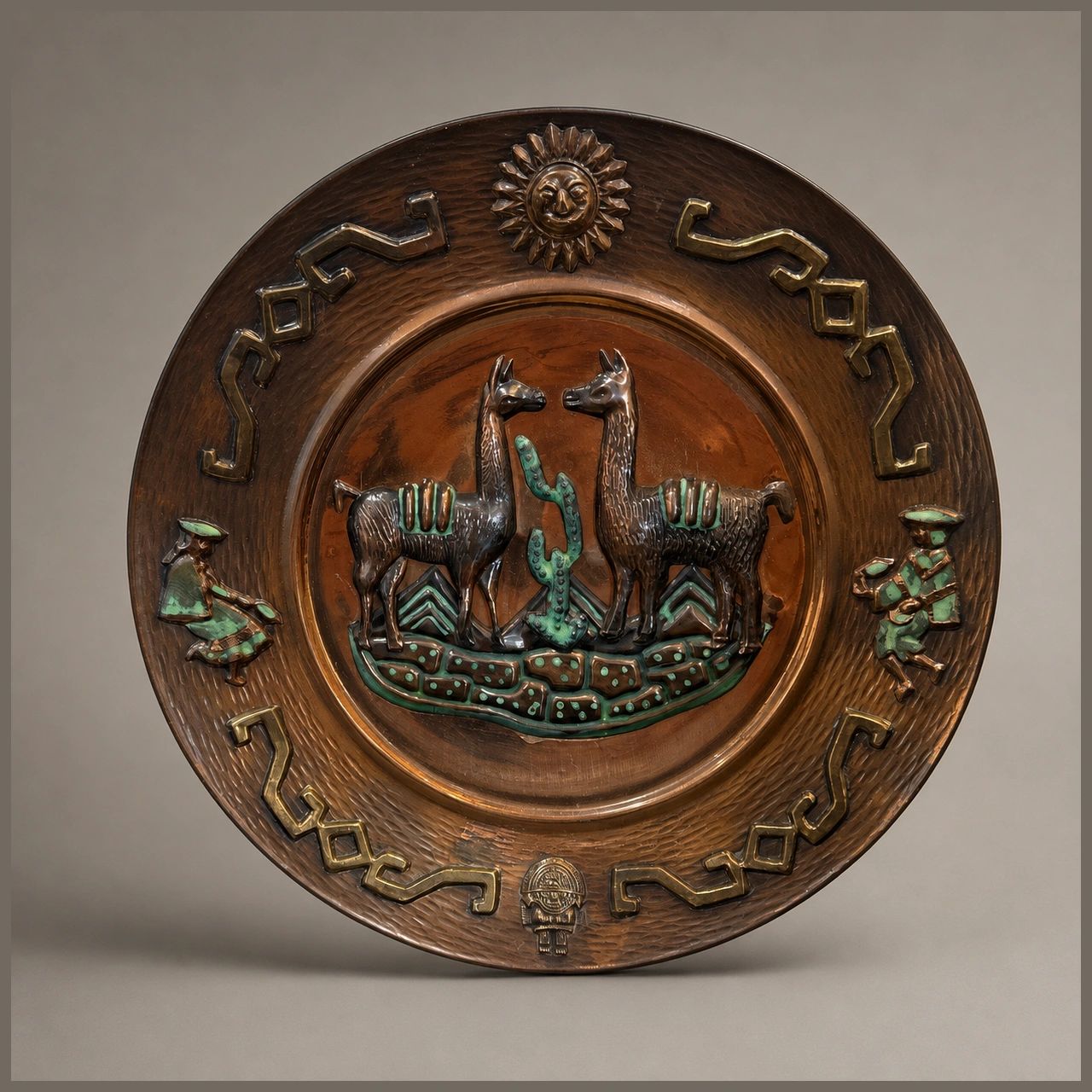 Peruvian Copper Plate