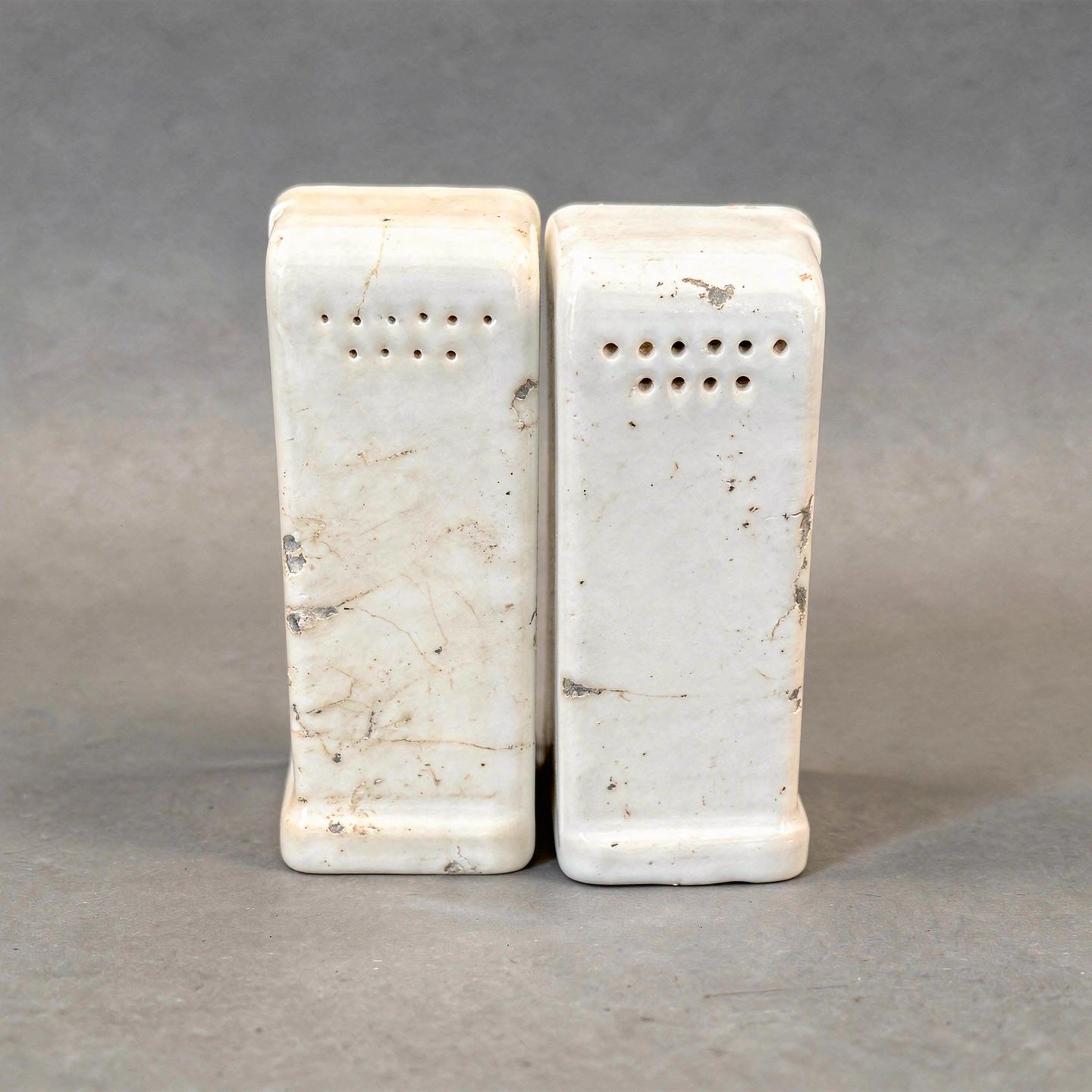 Art Deco Style Salt and Pepper Shakers