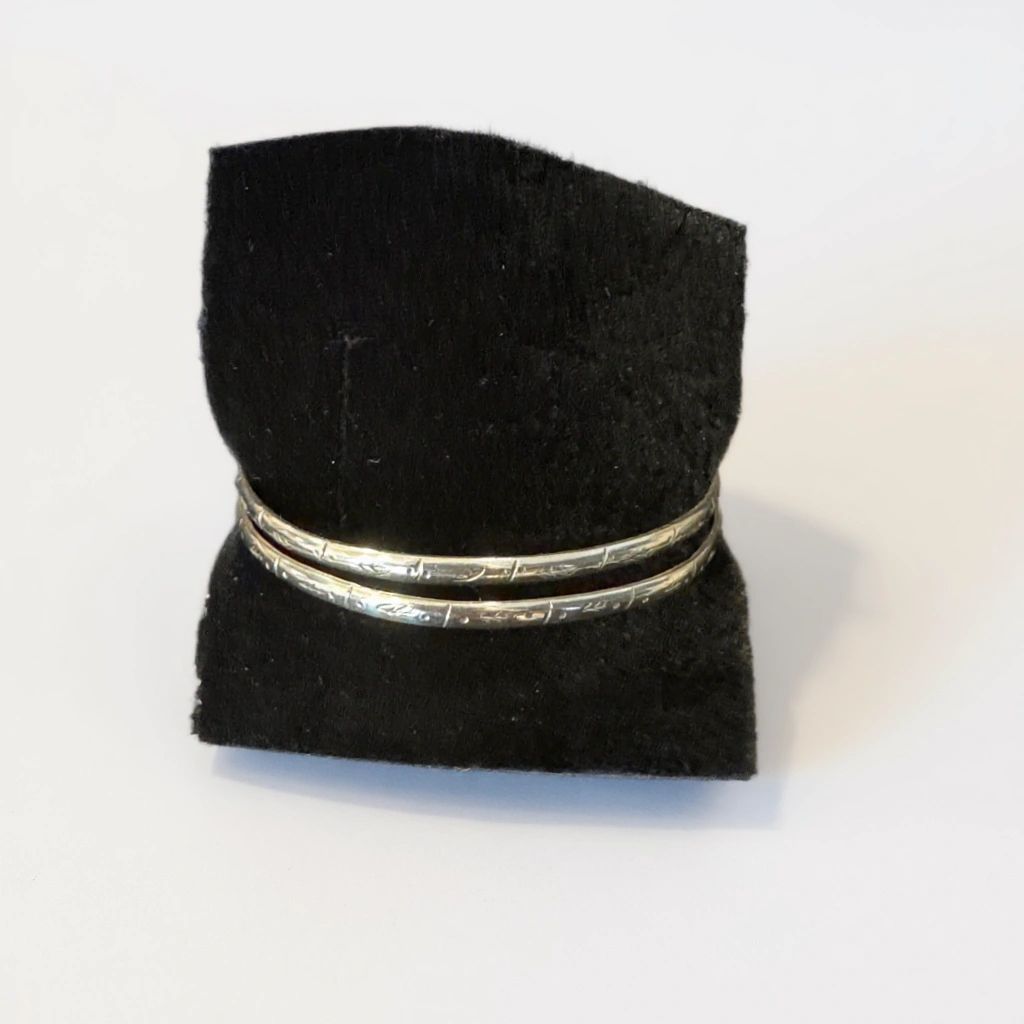 Set of 2 Jsi Plata Mexico Bracelets 50/60s