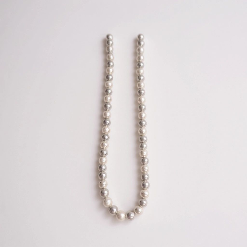 Two Tone Silver Necklace