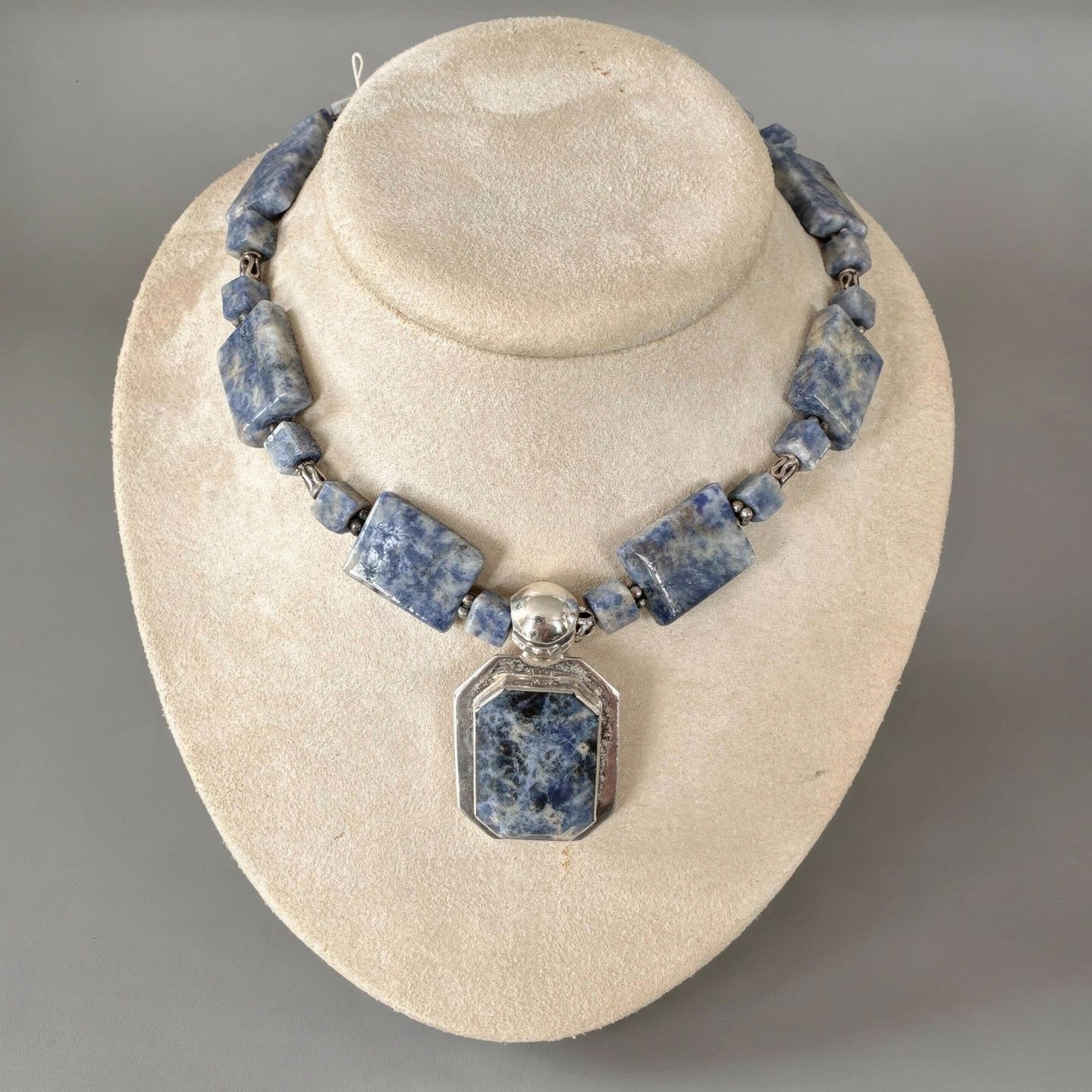 Taxco .925 Necklace Sodalite
