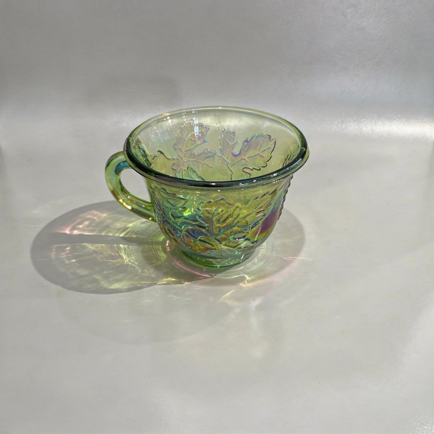 Vintage Green Carnival Cups