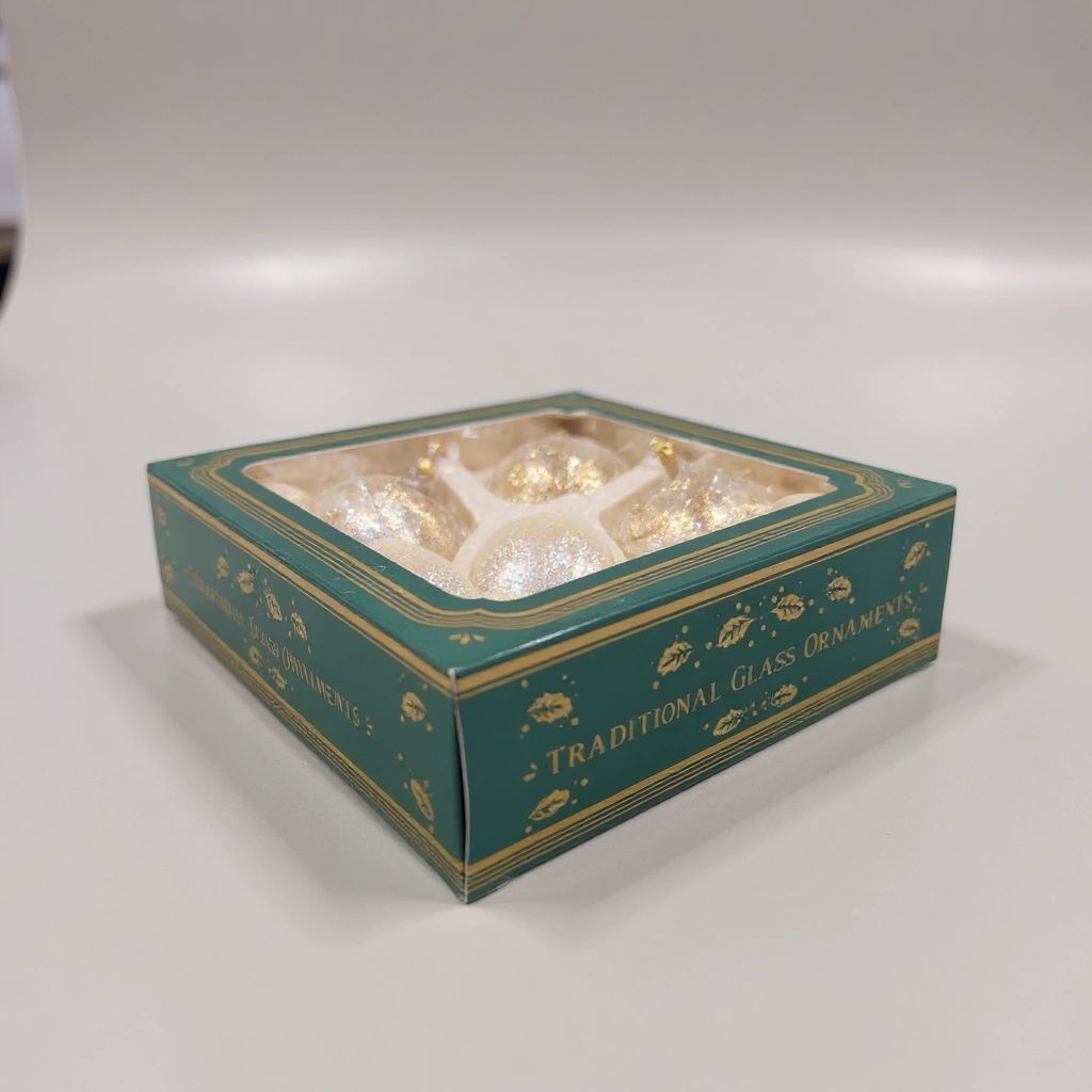 Vintage Hand Blown Glass Christmas Ornaments