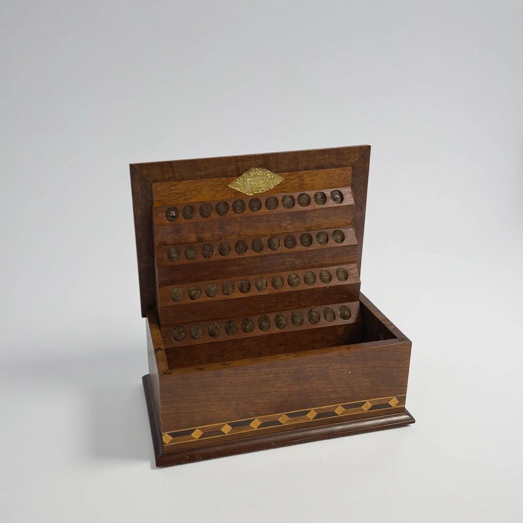 Vintage Rolled Cigarette Box Brazil