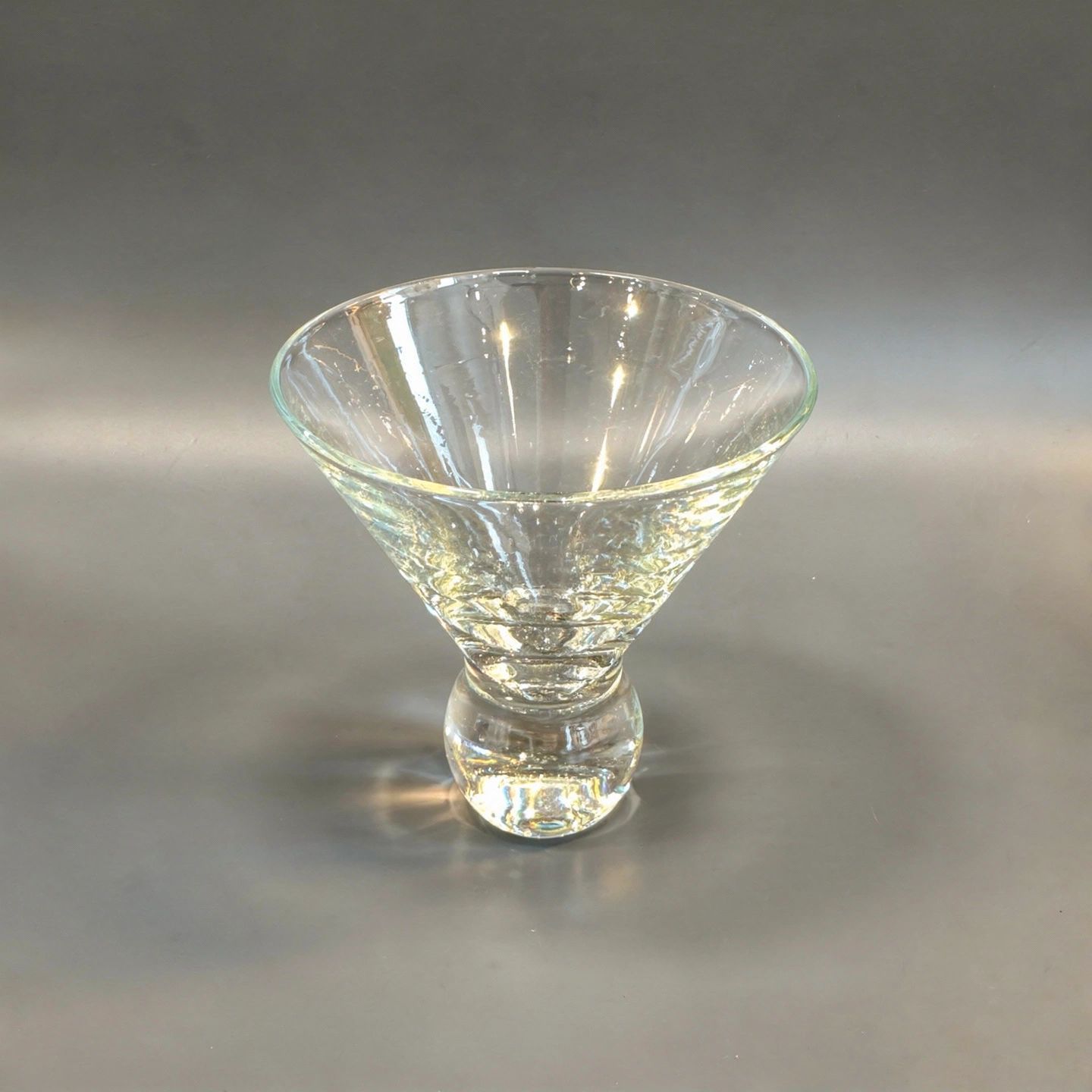 Weighted Base Martini Glasses Set